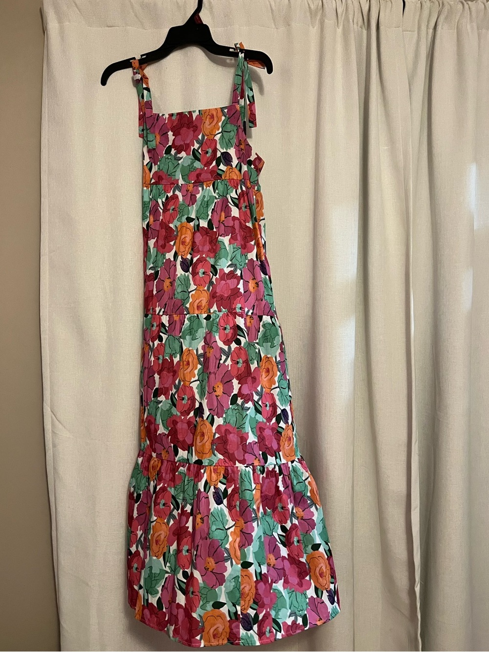 Pink Blush Floral Maternity Dress